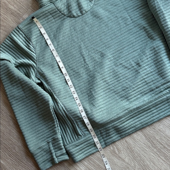 LLBean Airlight Funnelneck Pullover size XL green - Picture 7 of 8